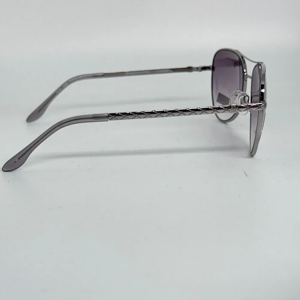BCBGMAXAZRIA Sunglasses Frames brilliant‎ Black Gunmetal 53-17-130 H16716